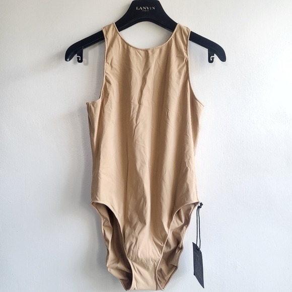 New It's Now Cool The Contour Mocha Bodysuit / Swimsuit NWT Small - Picture 11 of 16